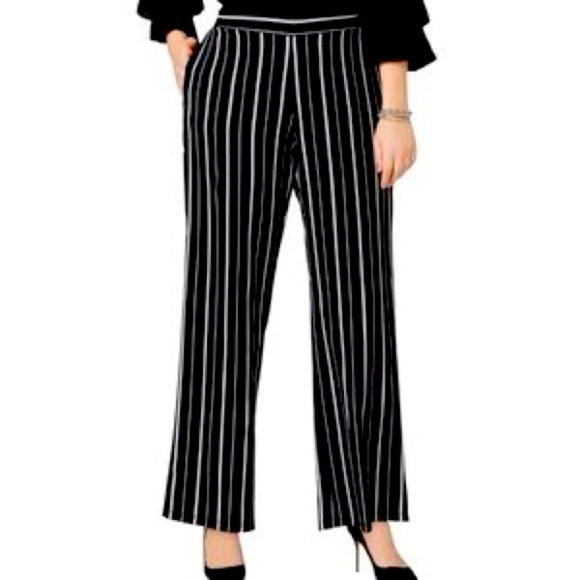 JONES STUDIO STRIPED WIDE LEG TROUSERS
BEAUTIFUL AND ELEGANT - Picture 1 of 6